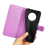 For Oppo Reno12 F 5G Phone Case Litchi Texture Anti-Drop Leather Wallet Cover