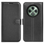 For Oppo Reno12 F 5G Phone Case Litchi Texture Anti-Drop Leather Wallet Cover