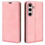 Til Samsung Galaxy S24 FE Etui, Hudvenligt, Faldbeskyttende Læderpung Telefoncover