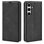 Til Samsung Galaxy S24 FE Etui, Hudvenligt, Faldbeskyttende Læderpung Telefoncover