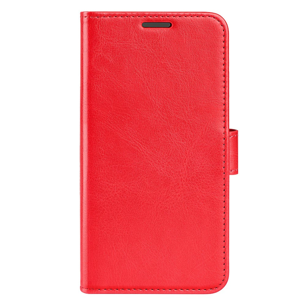 Til Samsung Galaxy S24 FE Etui Crazy Horse Tekstur Læder Stand Telefoncover med Pung