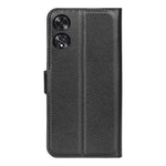 For Oppo A60 4G Case Anti-Drop Litchi Texture Leather Wallet Phone Cover