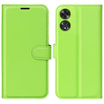 For Oppo A60 4G Case Anti-Drop Litchi Texture Leather Wallet Phone Cover