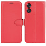 For Oppo A60 4G Case Anti-Drop Litchi Texture Leather Wallet Phone Cover