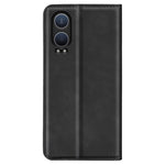OnePlus Nord CE4 Lite 5G / Oppo K12x 5G (Kina)-tegnebogsetui i læder med skin-touch-funktion