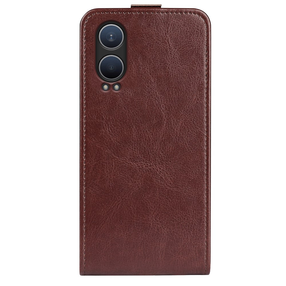 Til OnePlus Nord CE4 Lite 5G / Oppo K12x 5G (Kina) Cover med kortlommer Vertikalt flip læder telefoncover