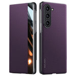 SULADA Til Samsung Galaxy Z Fold6 5G Etui Kortplads Læder Telefoncover Magnetisk Trådløs Opladning
