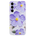 For Samsung Galaxy S24 FE Case Pattern Printing TPU Phone Cover Clear Edge