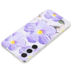 For Samsung Galaxy S24 FE Case Pattern Printing TPU Phone Cover Clear Edge