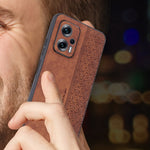 AZNS til Xiaomi Redmi Note 11T Pro 5G / Note 11T Pro+ 5G / Poco X4 GT 5G / Redmi K50i 5G, ridsefast mobilcover med tryk i PU-læder + TPU-bagside
