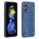 AZNS til Xiaomi Redmi Note 11T Pro 5G / Note 11T Pro+ 5G / Poco X4 GT 5G / Redmi K50i 5G, ridsefast mobilcover med tryk i PU-læder + TPU-bagside