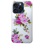 Til iPhone 16 Pro Cover med mønstertryk TPU Beskyttende Telefoncover