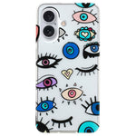 Til iPhone 16 Plus Cover Blødt TPU Telefonbagside Mønsterprint