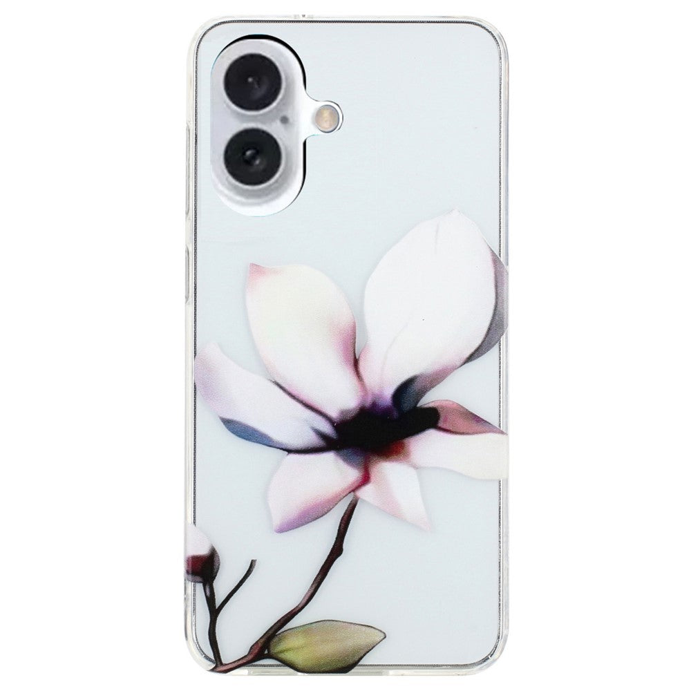 For iPhone 16 Case Pattern Printing Flexible TPU Mobile Phone Cover