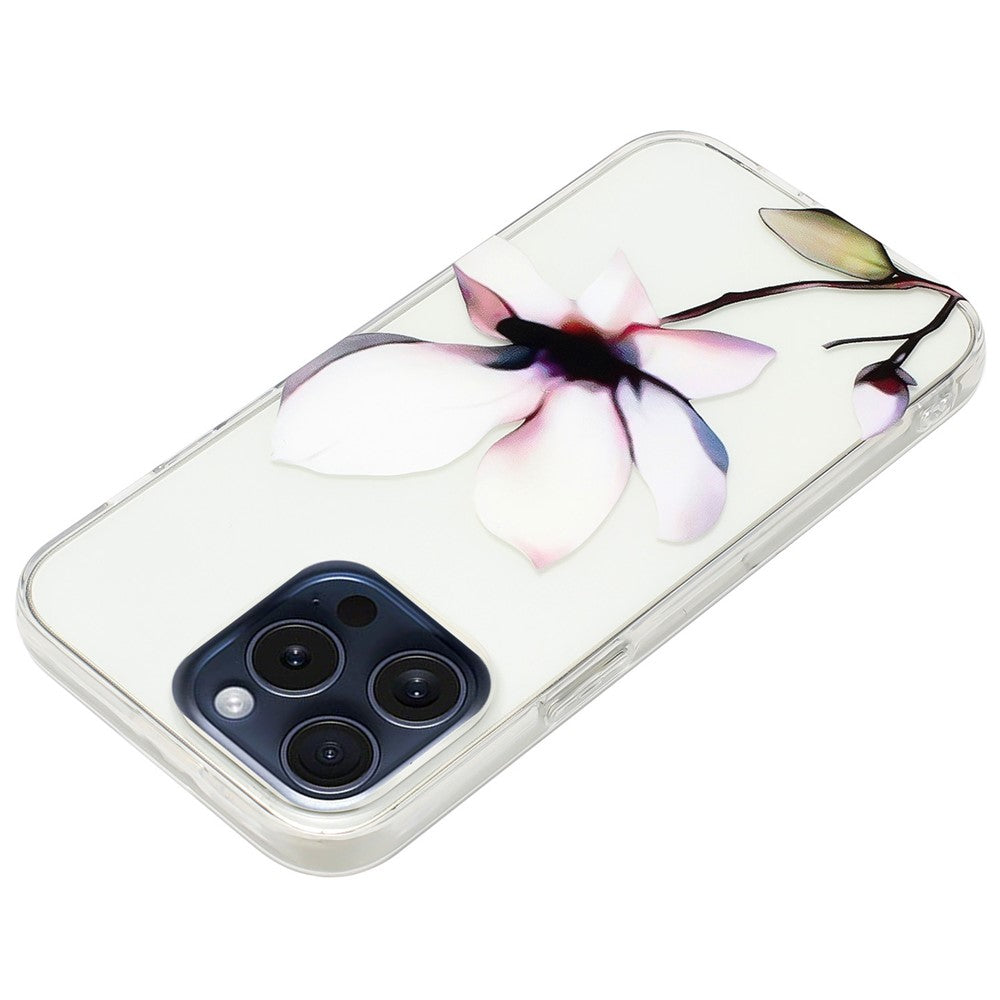 Til iPhone 16 Pro Max TPU Cover Mønsterprint Beskyttende Telefoncover