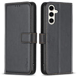 BINFEN COLOR BF17 Til Samsung Galaxy M35 5G Cover Beskyttende Telefonetui i Læder