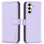 BINFEN COLOR BF17 Til Samsung Galaxy M35 5G Cover Beskyttende Telefonetui i Læder