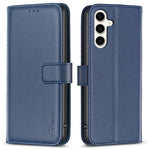 BINFEN COLOR BF17 Til Samsung Galaxy M35 5G Cover Beskyttende Telefonetui i Læder