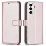 BINFEN COLOR BF17 Til Samsung Galaxy M35 5G Cover Beskyttende Telefonetui i Læder