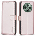 BINFEN COLOR BF17 til Oppo Reno12 F 5G læderetui, mobilcover og pungcover