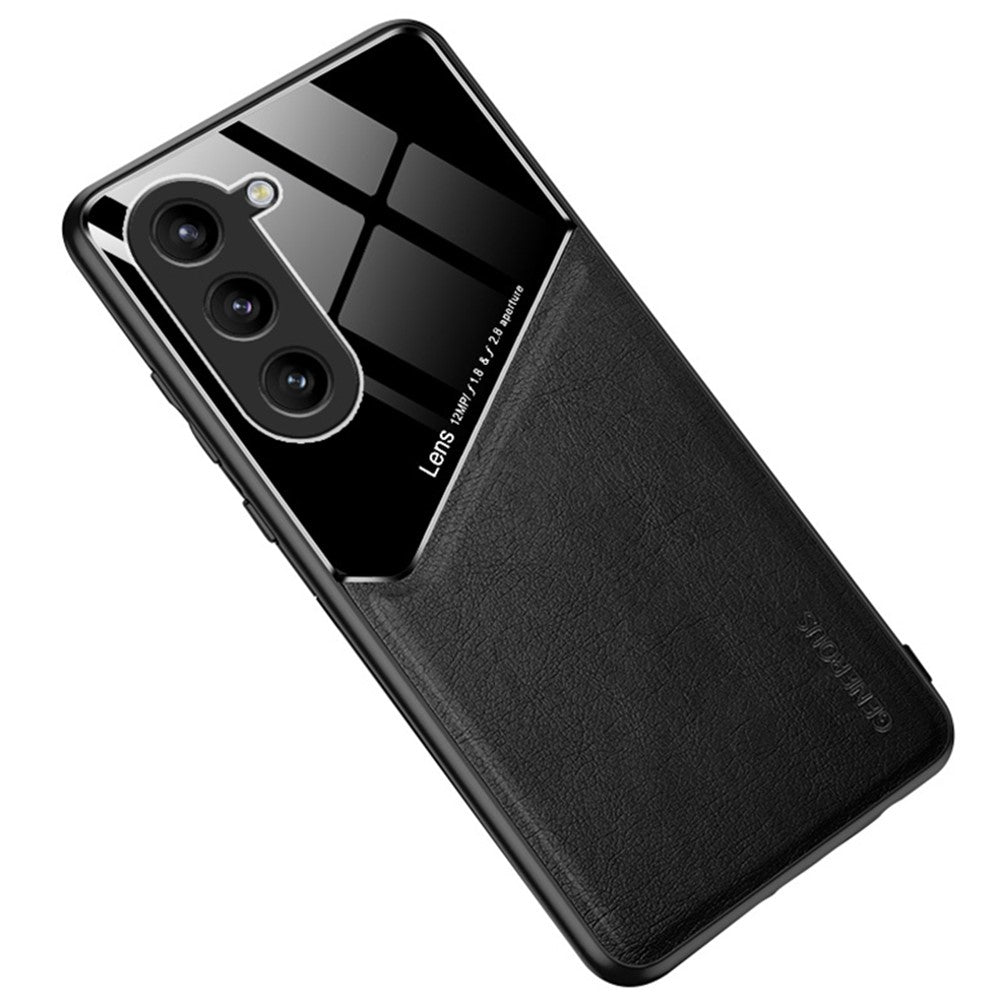 For Samsung Galaxy Z Fold6 5G Case Leather Coated PC+TPU Protective Shockproof Cover