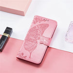 For Oppo A60 4G Case Butterfly Imprinted PU Leather Stand Wrist Strap Purse Phone Cover