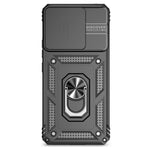 For Xiaomi Redmi Note 13 Pro 4G / Poco M6 Pro 4G Case Upgraded Lens Protection PC + TPU Phone Cover Kickstand