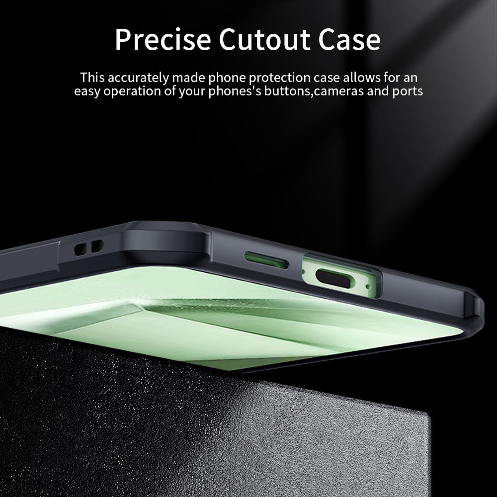 XUNDD til Samsung Galaxy S24 FE cover TPU + akryl hybrid stødsikkert cover