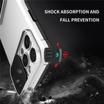 For iPhone 16 Pro Case Camera Slider PC + TPU Phone Cover with Kickstand