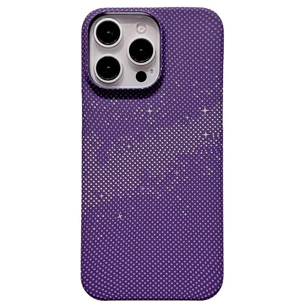Til iPhone 13 Pro cover i hård PC-plast med stjernehimmelprint og ufuldstændig dækning