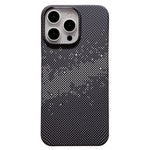 For iPhone 13 Pro Case Hard PC Phone Shell Starry Sky Pattern Incomplete Cover