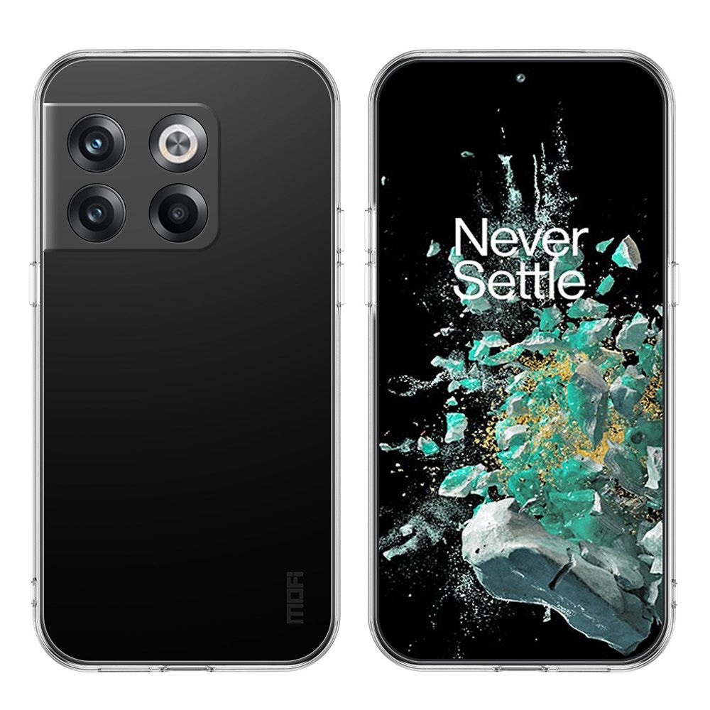 MOFI Transparent mobilskal För OnePlus 10T 5G / Ace Pro 5G Reptåligt Mjukt TPU Mobilmobil Baksida