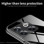 MOFI Transparent mobilskal För OnePlus 10T 5G / Ace Pro 5G Reptåligt Mjukt TPU Mobilmobil Baksida