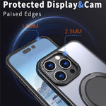 For iPhone 16 Pro Case Compatible with MagSafe TPU+PC Kickstand Phone Cover