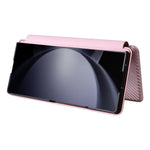 Til Samsung Galaxy Z Fold6 5G Etui Kortholder Stativ PU Læder Telefoncover