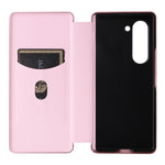 Til Samsung Galaxy Z Fold6 5G Etui Kortholder Stativ PU Læder Telefoncover