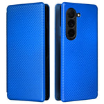 Til Samsung Galaxy Z Fold6 5G Etui Kortholder Stativ PU Læder Telefoncover