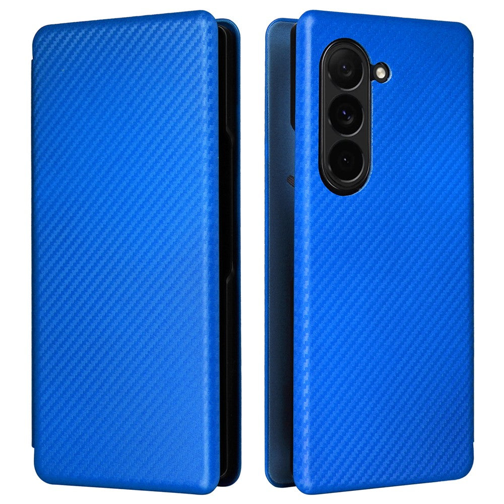 Til Samsung Galaxy Z Fold6 5G Etui Kortholder Stativ PU Læder Telefoncover