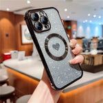 iPhone 13 Pro Max-skal Gradient Sparkle TPU-mobilskal kompatibelt med MagSafe