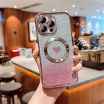 iPhone 13 Pro Max-skal Gradient Sparkle TPU-mobilskal kompatibelt med MagSafe