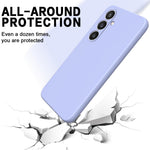 Til Samsung Galaxy S24 FE Etui Flydende Silikone Telefoncover Glat Touch med Håndrem