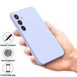 Til Samsung Galaxy S24 FE Etui Flydende Silikone Telefoncover Glat Touch med Håndrem