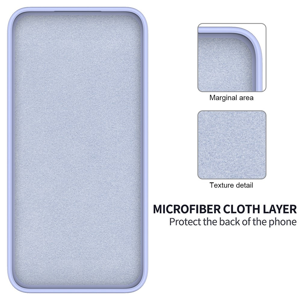 Til Samsung Galaxy S24 FE Etui Flydende Silikone Telefoncover Glat Touch med Håndrem
