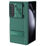 NILLKIN CamShield Fold Case for Samsung Galaxy Z Fold6 5G TPU+PC Kickstand Phone Cover Slide Camera Lid