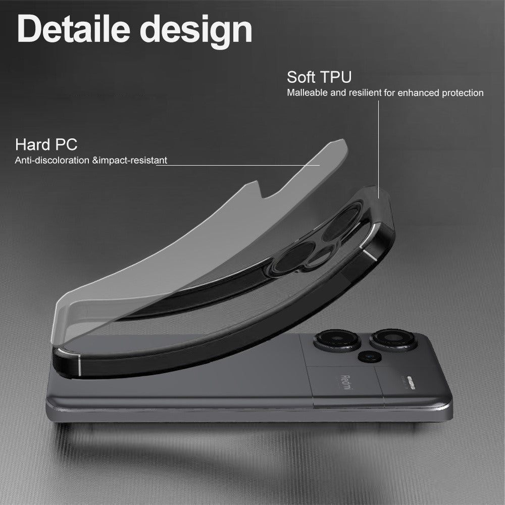 For Xiaomi Redmi Note 13 Pro+ 5G Case Hybrid Tough PC+TPU Phone Cover