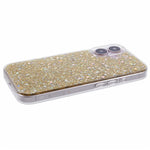 For iPhone 16 Shockproof Case Glittery Design Soft TPU Phone Cover