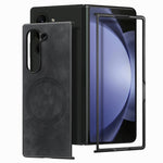 Til Samsung Galaxy Z Fold6 5G Magnetisk Etui Aftageligt PU+TPU Telefoncover