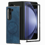 Til Samsung Galaxy Z Fold6 5G Magnetisk Etui Aftageligt PU+TPU Telefoncover
