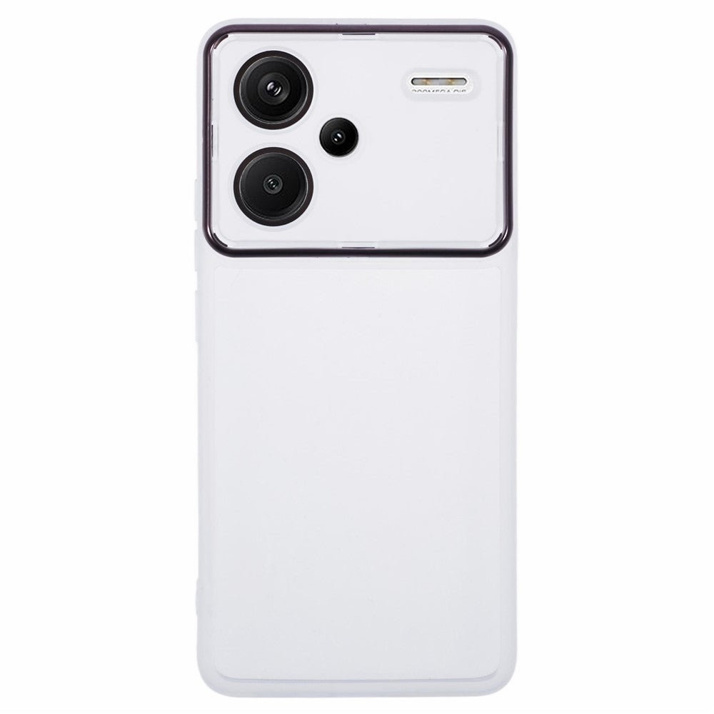 DKSM Series For Xiaomi Redmi Note 13 Pro+ 5G Case Electroplated Camera Frame TPU Phone Cover