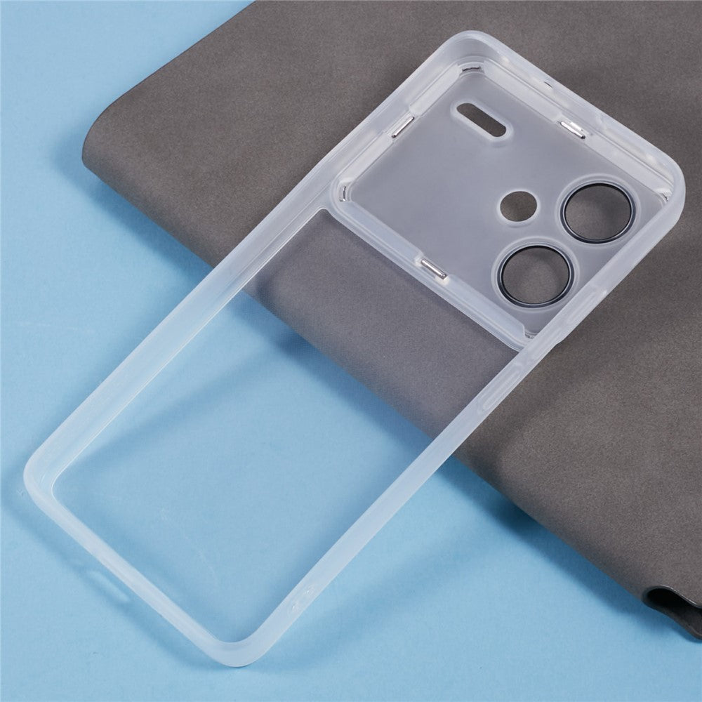 DKSM Series For Xiaomi Redmi Note 13 Pro+ 5G Case Electroplated Camera Frame TPU Phone Cover